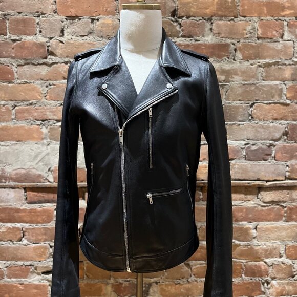 Rick Owens Leather Perfecto Jacket – SS20 Tecuatl - Picture 2 of 8